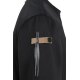 KARLOWSKY Herren Kochjacke GREEN-GENERATION Modern-Fit Schwarz 50