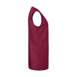 KARLOWSKY Damen Kasack SARA Ärmellos V-Neck Comfort-Fit Bordeaux 44