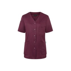 KARLOWSKY Damen Kasack ESSENTIAL Kurzarm Modern-Fit...