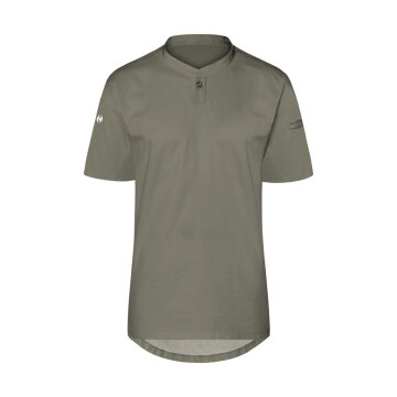 KARLOWSKY Damen Arbeitsshirt PERFORMANCE Kurzarm Twill Salbei S