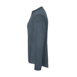 KARLOWSKY Damen Arbeitsshirt PERFORMANCE Langarm Slim Anthrazit S
