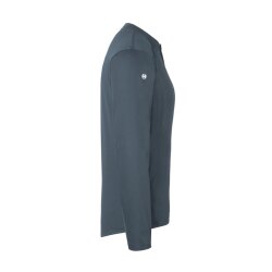 KARLOWSKY Damen Arbeitsshirt PERFORMANCE Langarm Slim Anthrazit S