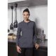 KARLOWSKY Damen Arbeitsshirt PERFORMANCE Langarm Slim Anthrazit S