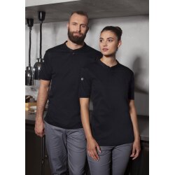 KARLOWSKY Herren Arbeitsshirt PERFORMANCE Kurzarm Slim Schwarz M