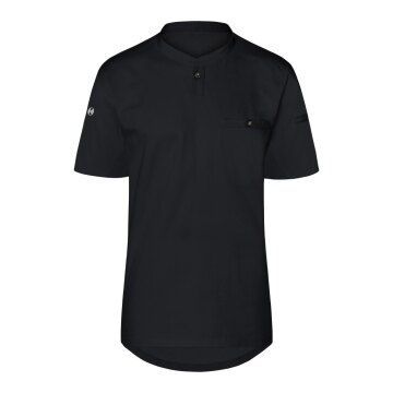 KARLOWSKY Herren Arbeitsshirt PERFORMANCE Kurzarm Slim Schwarz XL