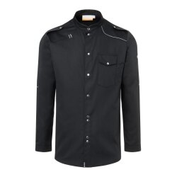 KARLOWSKY Herren Kochhemd NEW-IDENTITY Schwarz 56