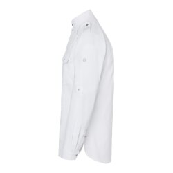 KARLOWSKY Herren Kochhemd NEW-IDENTITY Langarm Modern-Fit Weiß 52
