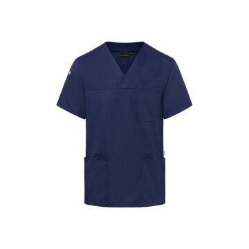 KARLOWSKY Herren Schlupfkasack ESSENTIAL V-Neck Regular Marine 2XL
