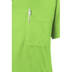 KARLOWSKY Damen Schlupfkasack ESSENTIAL V-Neck Regular Kiwi XL