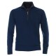 REDMOND Casual Herren Strick-Troyer Comfort Dunkelblau