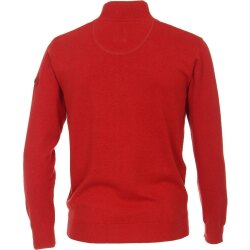 REDMOND Casual Herren Strick-Troyer Zipper Comfort...