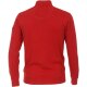REDMOND Casual Herren Strick-Troyer Zipper Comfort Baumwolle Rot