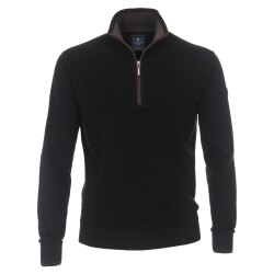 REDMOND Casual Herren Strick-Troyer Comfort Baumwolle...