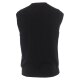 REDMOND Casual Herren Pullunder Ärmellos V-Neck Comfort Schwarz