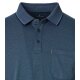 CASAMODA Herren Poloshirt Kurzarm Regular Piqué Petrol