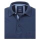 REDMOND Casual Herren Polo-Shirt Kurzarm Regular-Fit Jersey Marine XXL