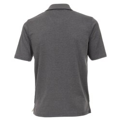 REDMOND Casual Herren Polo-Shirt Kurzarm Regular-Fit Jersey Anthrazit 4XL