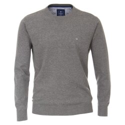 REDMOND Casual Herren Pullover Langarm Rundhals Comfort...