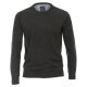 REDMOND Casual Herren Pullover Langarm Rundhals Anthrazit M