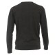REDMOND Casual Herren Pullover Langarm Rundhals Anthrazit M