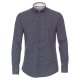 REDMOND City Herren Businesshemd Langarm Button-Down-Kragen Variomanschette Modern Fit Baumwollmix Print Marine XXL