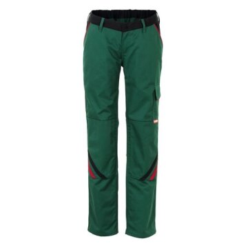 PLANAM Damen Bundhose HIGHLINE Grün/Schwarz/Rot