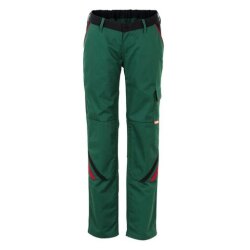 PLANAM Damen Bundhose HIGHLINE Grün/Schwarz/Rot