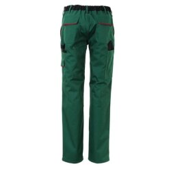 PLANAM Damen Bundhose HIGHLINE Grün/Schwarz/Rot