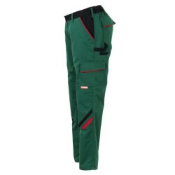 PLANAM Damen Bundhose HIGHLINE Grün/Schwarz/Rot