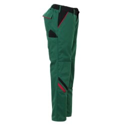 PLANAM Damen Bundhose HIGHLINE Grün/Schwarz/Rot