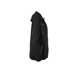 PLANAM Fog Softshelljacke OUTDOOR Kapuze Schwarz