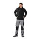 PLANAM Fog Softshelljacke OUTDOOR Kapuze Schwarz