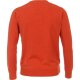 REDMOND Casual Herren Pullover Langarm Rundhals Comfort Orange