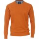 REDMOND Casual Herren Pullover Langarm Rundhals Comfort Orange
