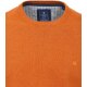 REDMOND Casual Herren Pullover Langarm Rundhals Comfort Orange