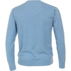 REDMOND Casual Herren Pullover Langarm V-Neck Comfort...