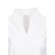 Seidensticker CITY-BLUSE Damen Bluse Langarm Kelch Slim-Fit Weiß 38