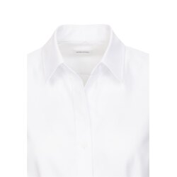 Seidensticker CITY-BLUSE Damen Bluse Langarm Kent Slim-Fit Weiß 36