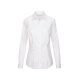 Seidensticker CITY-BLUSE Damen Bluse Langarm Kent Slim-Fit Weiß 36