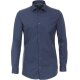 VENTI Herren Businesshemd Langarm Kent Body-Fit Jerseyflex Blau