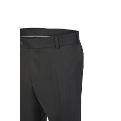 Atelier-Torino MIX&MATCH Herren Anzug-Hose Classic-Fit Schwarz