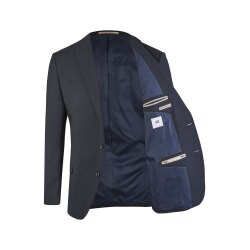 Atelier-Torino MIX&MATCH Herren Sakko Modern-Fit Blauschwarz
