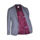 Atelier-Torino GLAM-VINTAGE Herren Anzug-Sakko Drop8 Mitternachtsblau