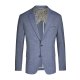 Atelier Torino VINTAGE WEDDING Einreiher Sakko 38952 Super Slim Fit Blau 74% Schurwolle/24% Baumwolle/2% Elasthan 821771/30