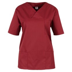 beb MEDIZIN/PFLEGE Damen KASACK Kurz V-Neck Baumwollmix...