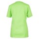beb MEDIZIN/PFLEGE Damen KASACK Kurz V-Neck Baumwollmix Apfelgrün