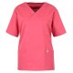 beb MEDIZIN/PFLEGE Unisex KASACK Kurz V-Neck TENCEL Pink