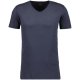 RAGMAN Herren T-Shirt Kurzarm V-Neck Body Fit 100% Baumwolle Marine Dunkelblau Doppelpack Modell 48057