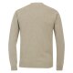 REDMOND Casual Herren Pullover Langarm V-Neck Comfort Beige