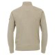 REDMOND Casual Herren Strick-Troyer Comfort Baumwolle Beige